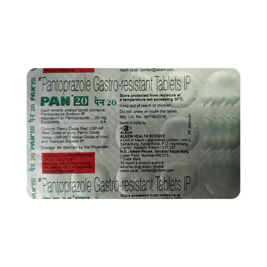 PAN 20 Tablet