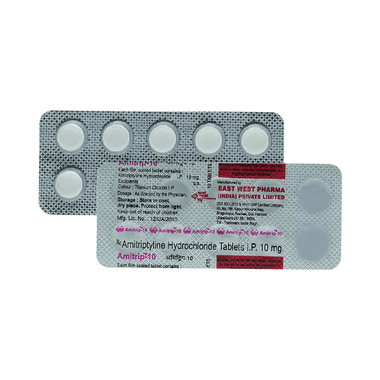 Amitrip 10mg Tablet
