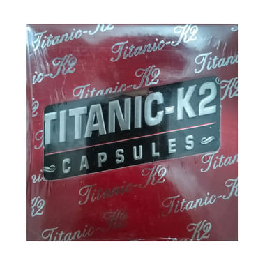 Titanic K2 Power Booster Capsule For Men (6 Each)