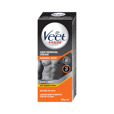 Veet Hair Removal Cream for Men | Suitable For Intimate Area | For Normal Skin