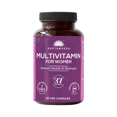 Saptamveda Multivitamin For Women Veg Capsule