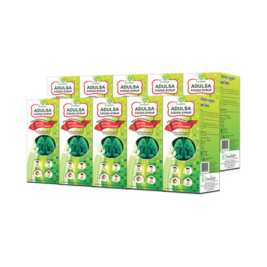 Jiwadaya Adulsa Cough Syrup (100ml Each)