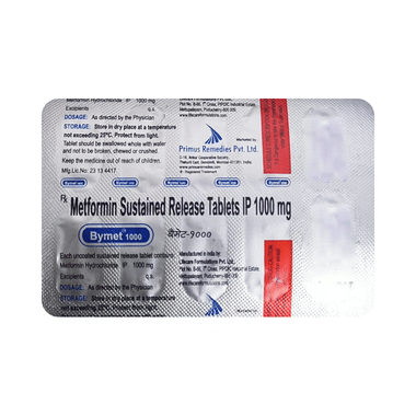 Bymet 1000 Tablet SR