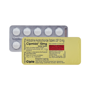 Cipmido 10mg Tablet