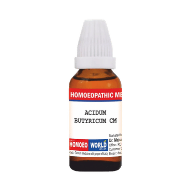 Dr. Majumder Homeo World Acidum Butyricum Dilution(30ml Each) CM