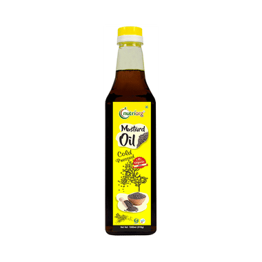 Nutriorg Certified Orgainc Mustard Cold Pressed Oil