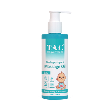 TAC The Ayurveda Co. Dashapushpadi Baby Massage Oil