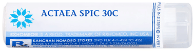 Rxhomeo Actaea Spicata Pellets 30C Rxhomeo Actaea Spicata Pellets 30C