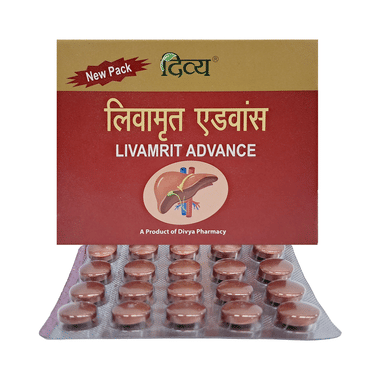 Patanjali Divya Livamrit Advance Tablet for Liver Health
