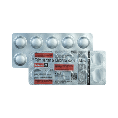 Telkonol-CT 40mg/12.5mg Tablet