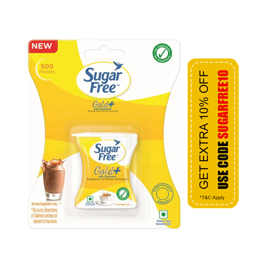 Sugar Free Gold Plus Low Calorie Aspartame Sweetener