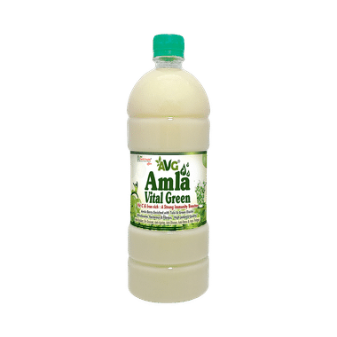 AVG Amla Vital Green with Vitamin C & Iron | Helps Build Immunity