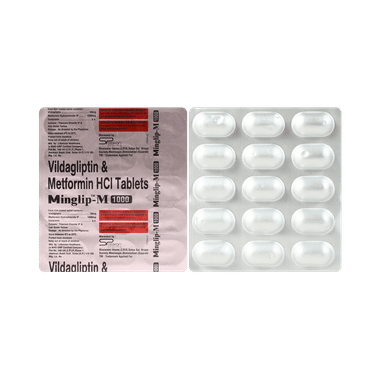 MINglip M 1000mg/50mg Tablet