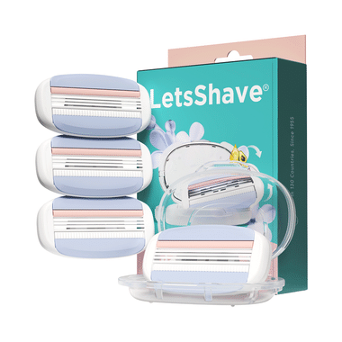 LetsShave Evior 3 Sensitive Blade Cartridges