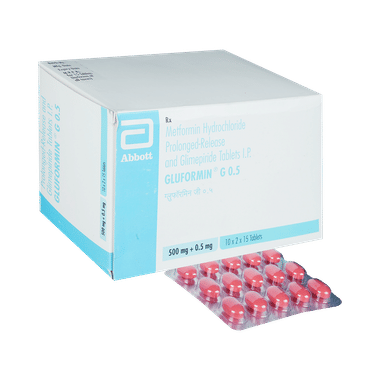 Gluformin G 0.5 Tablet PR