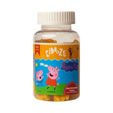 Kiddoze Peepa Pig Multivitamin Gummies Lemon