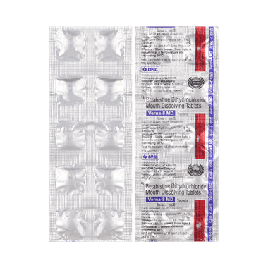 Verna 8mg Tablet MD