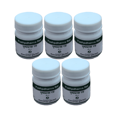 Dhanvantari Pushpadhanwa Ras Tablet (60 Each)