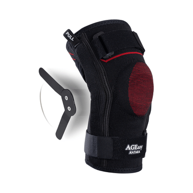 AGEasy Comfort Knee Cap with Hinged Side Support Large