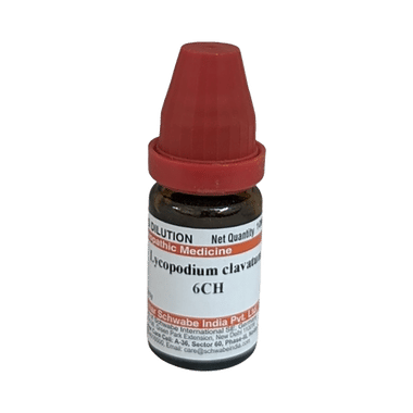 Dr Willmar Schwabe India Lycopodium Clavatum Dilution 6 CH