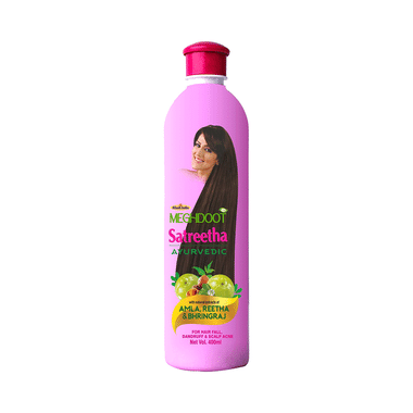 Meghdoot Ayurvedic Satreetha Shampoo For Dandruff And Scalp Acne