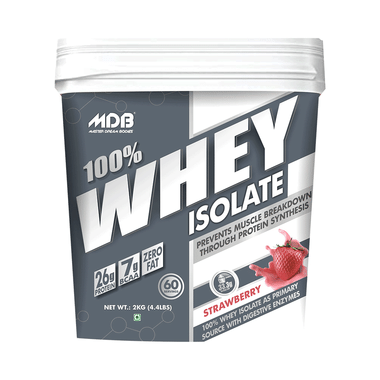 MDB Master Dream Bodies 100% Whey Isolate Strawberry