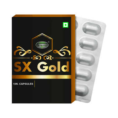 Sabates SX Gold Male Enhancement Formula Capsule