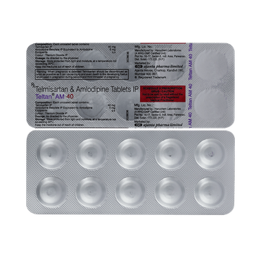 Teltan AM 40mg/5mg Tablet