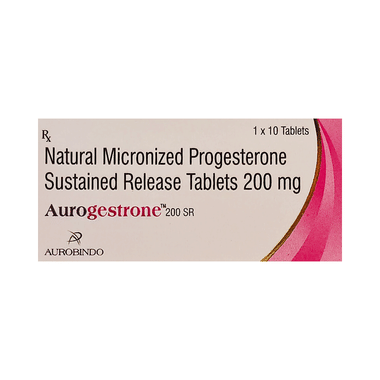Aurogestrone 200 SR Tablet