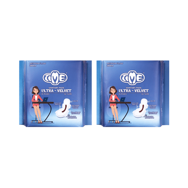 Time Ultra Velvet Sanitary Pads XL