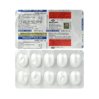 Mahacef-Plus 100 Tablet