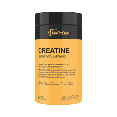 MyFitFuel Creatine Monohydrate 200 Mesh Powder Unflavoured