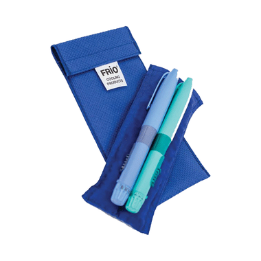 Frio Insulin Cooler & Allergy Medication Duo Wallet Blue