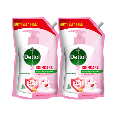 Dettol Skincare Liquid  Handwash Refill Pack Buy 1 Get 1 Free