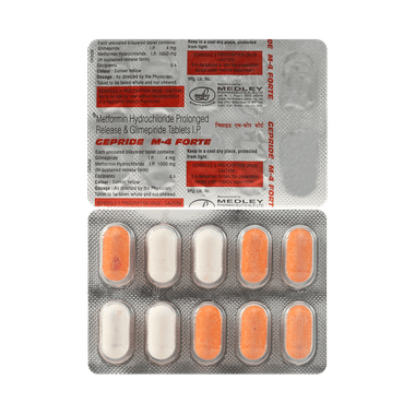 Gepride M 4 Forte Tablet PR