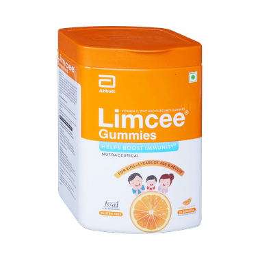 Limcee Gummies Gluten Free Orange