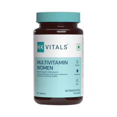 Healthkart HK Vitals Multivitamin Women | For Energy, Joint, Skin, Hair & Immunity | Tablet