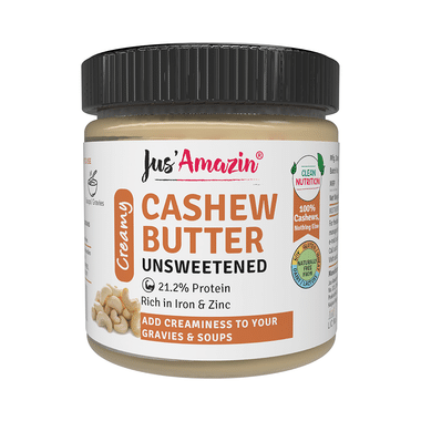 Jus Amazin Creamy Cashew Butter Unsweetened