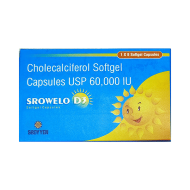 Srowelo D3 Softgel Capsule