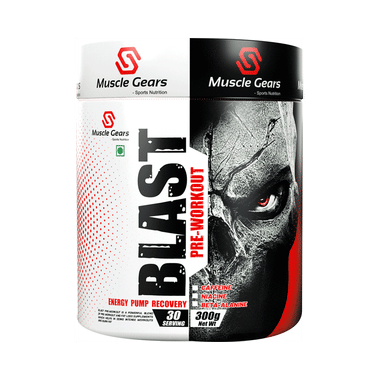 Muscle Gears Sports Nutrition Muscle Gears Blast Pre-workout Powder