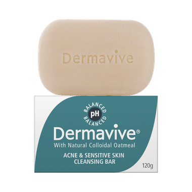 Dermavive Acne & Sensitive Skin Cleansing Bar