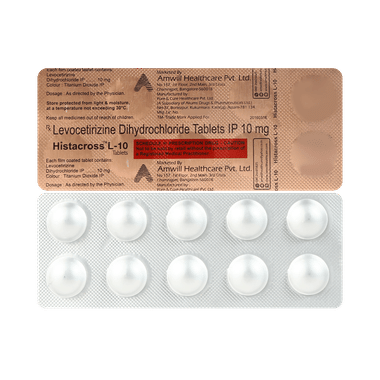 <span style='color:#626A7A'>Histacross L 10mg Tablet</span>