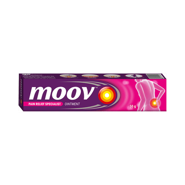 Moov Pain Relief Ointment for Back Pain, Joint Pain, Knee Pain, Muscle Pain