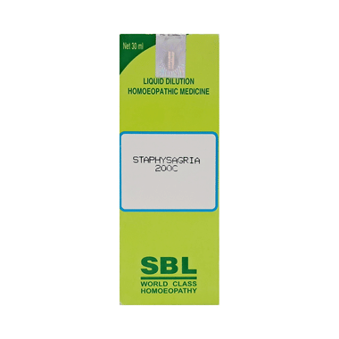 SBL Staphysagria Dilution 200 CH