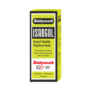 Baidyanath Isabgol Psyllium Husk Powder | For Immunity & Constipation Relief