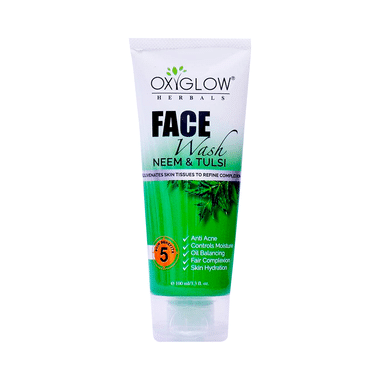 Oxyglow Herbals Face Wash Neem And Tulsi