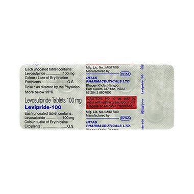 Levipride 100mg Tablet