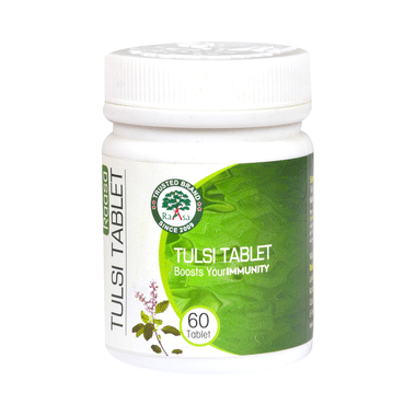 Raasa Tulsi Tablet Ayurvedic Immunity Booster For Cough, Cold, Flu, And Respiratory Health