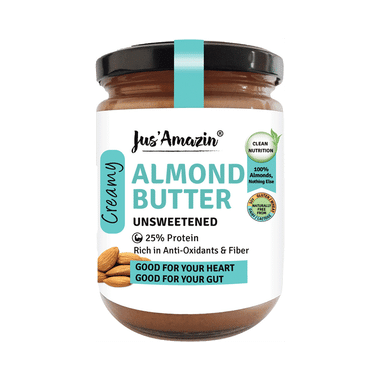 Jus Amazin Creamy Almond Butter Unsweetened