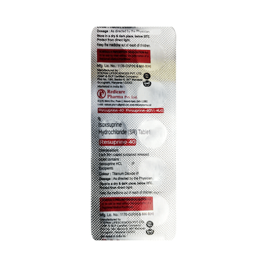 Resuprine 40 Tablet SR